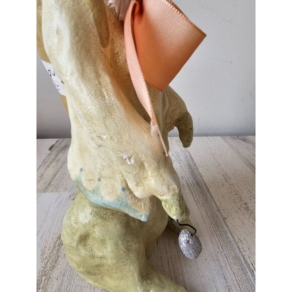 Vintage Nicole sayre 15" Easter Bunny rabbit Midwest basket springtime readings - Picture 6 of 10